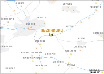 map of Neznamovo