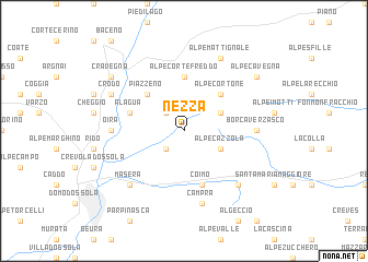 map of Nezza