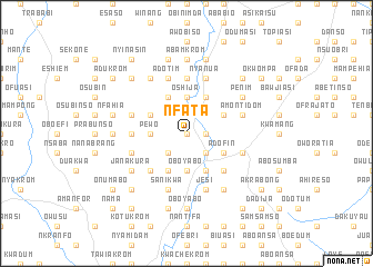 map of Nfata