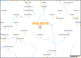 map of Nfele Wita