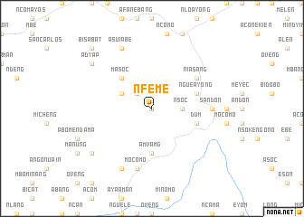 map of Nfeme