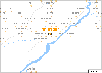 map of Nfintang