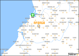 map of Nfonga