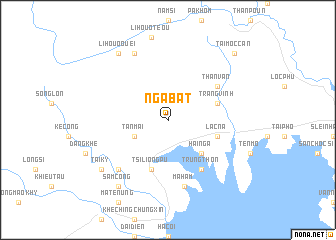 map of Nga Bat