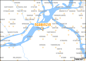 map of Ngabinzin