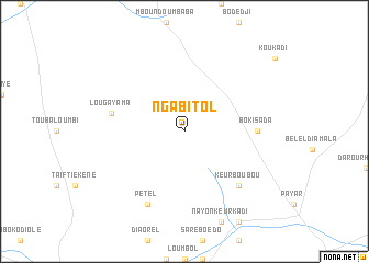 map of Ngabitol