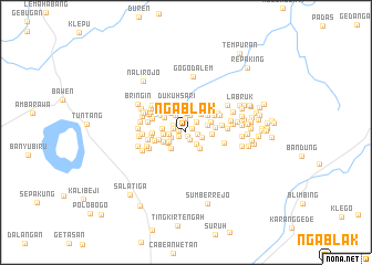 map of Ngablak