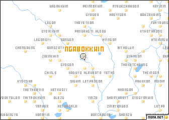 map of Ngabokkwin