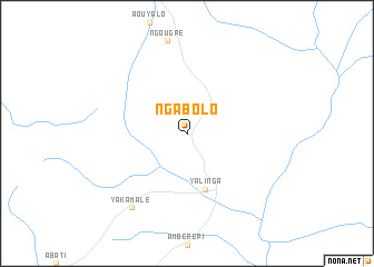 map of Ngabolo