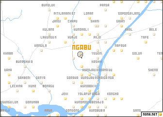 map of Ngabu