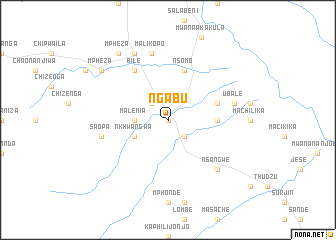 map of Ngabu