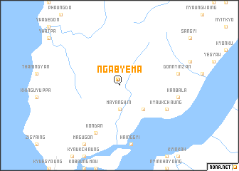 map of Ngabyema