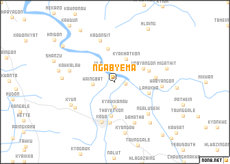 map of Ngabyema