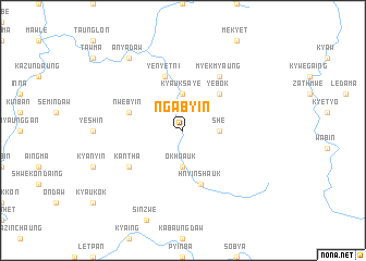 map of Ngabyin