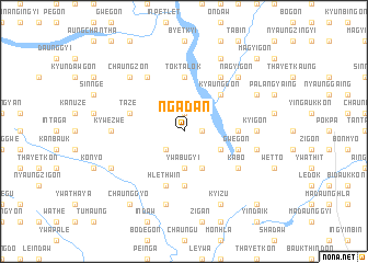 map of Ngadan