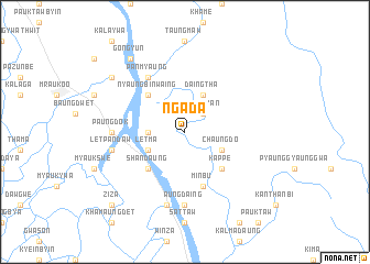 map of Ngada