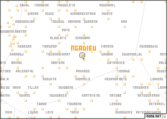 map of Ngadieu