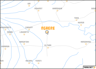 map of Ngaere