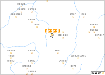 map of Ngagau