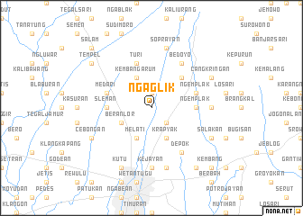 map of Ngaglik