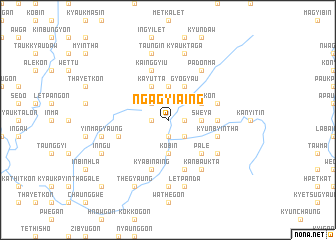 map of Nga-gyi-aing