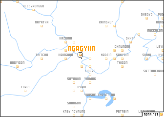 map of Ngagyi-in