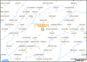 map of Ngagyi