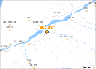 map of Ngahere