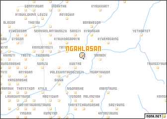 map of Ngahlasan