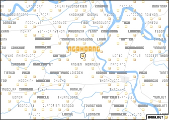 map of Nga Hoang