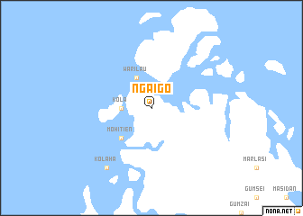 map of Ngaigo