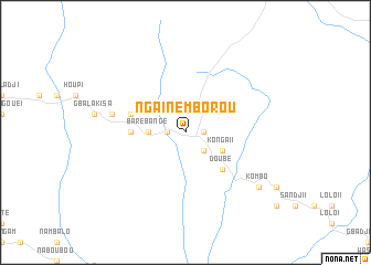 map of Ngainemborou