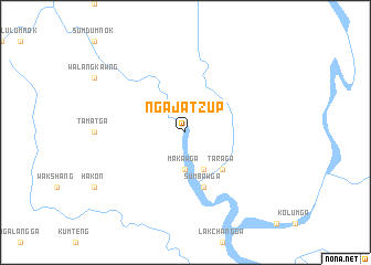 map of Ngajatzup