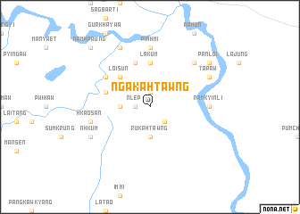 map of Ngakahtawng