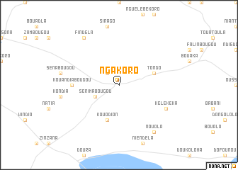 map of Ngakoro