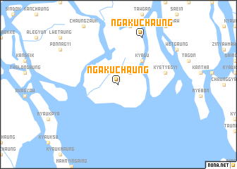 map of Ngakuchaung