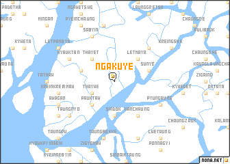 map of Nga Kuye