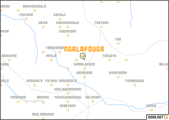 map of Ngalafouga