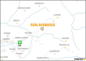 map of Ngala-Kabongo