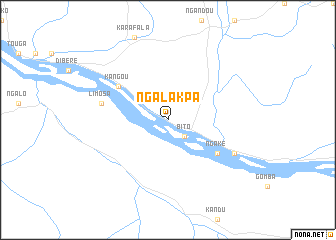 map of Ngalakpa