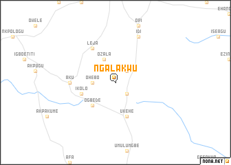 map of Ngalakwu