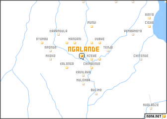 map of Ngalande