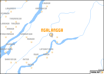 map of Ngalang Ga