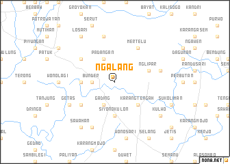 map of Ngalang