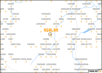 map of Nga Lan