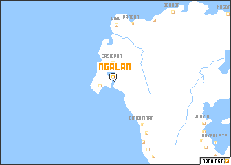 map of Ngalan