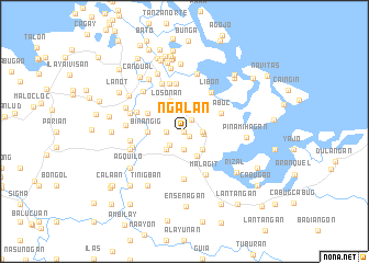 map of Ñgalan