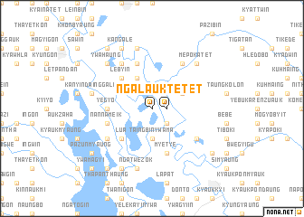 map of Ngalauktet