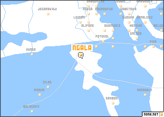 map of Ngala