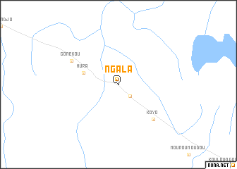 map of Ngala